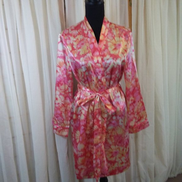 Linea Donatella Floral Robe - Picture 1 of 4